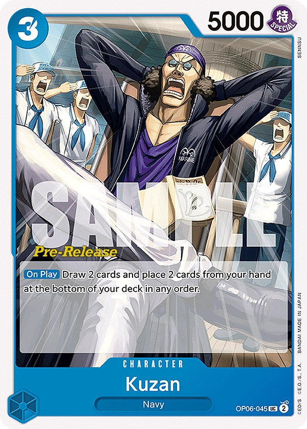 Kuzan [Wings of the Captain Pre-Release Cards] | Good Games Adelaide SA