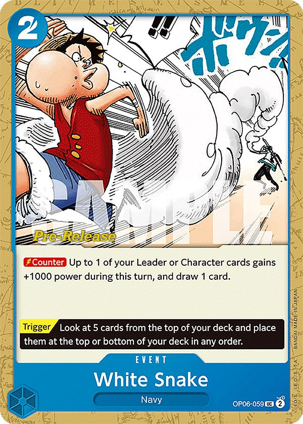 White Snake [Wings of the Captain Pre-Release Cards] | Good Games Adelaide SA