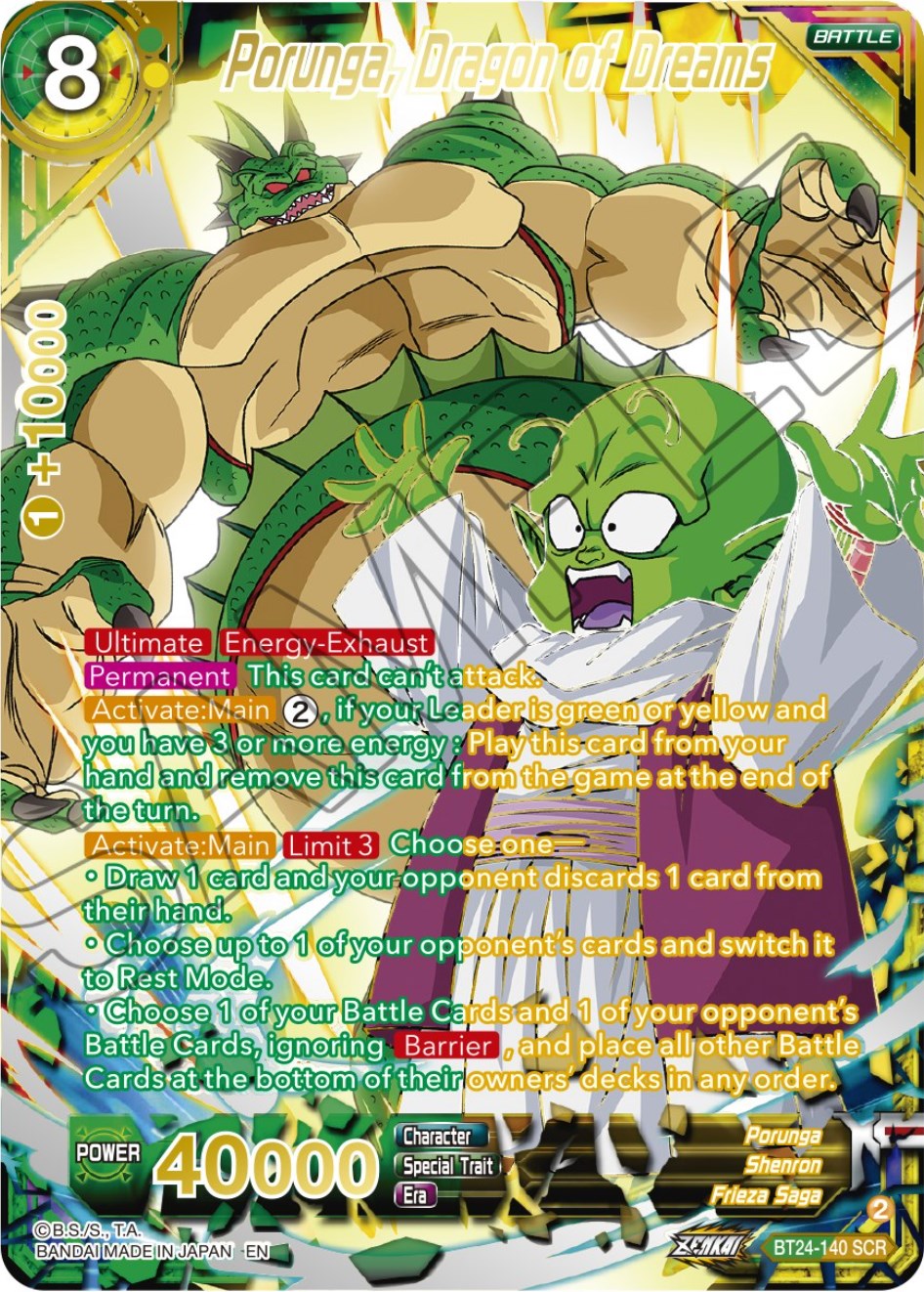 Porunga, Dragon of Dreams (Collector Booster) (BT24-140) [Beyond Generations] | Good Games Adelaide SA