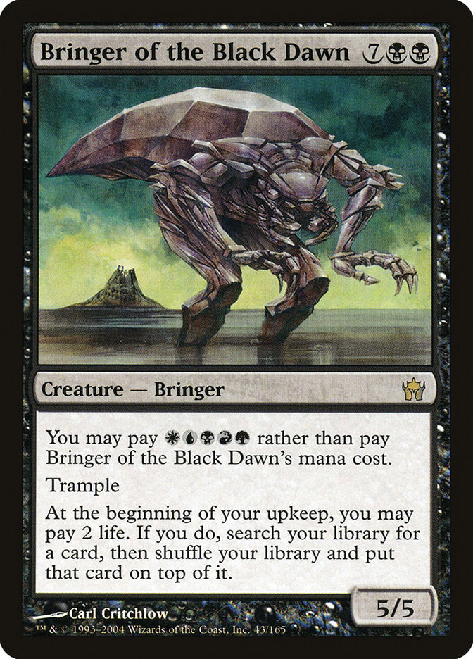 Bringer of the Black Dawn 43 (Fifth Dawn)  - Foil | Good Games Adelaide SA