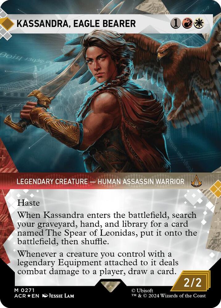 Kassandra, Eagle Bearer 271 (Universes Beyond: Assassin's Creed)  - Foil | Good Games Adelaide SA