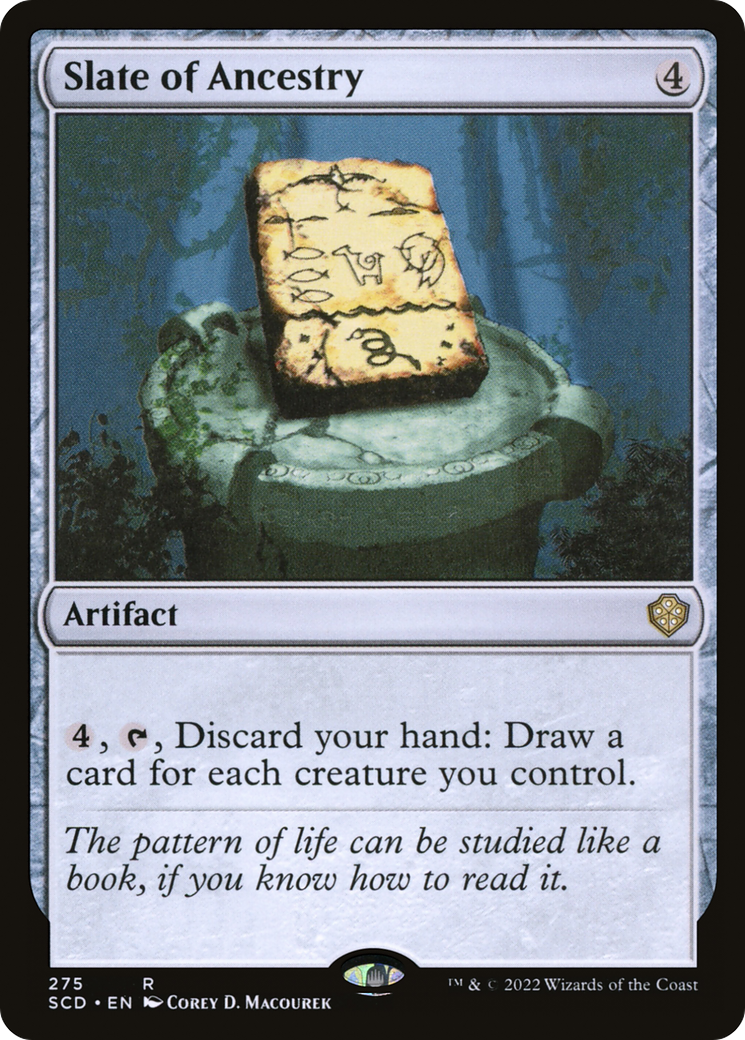 Slate of Ancestry [Starter Commander Decks] | Good Games Adelaide SA