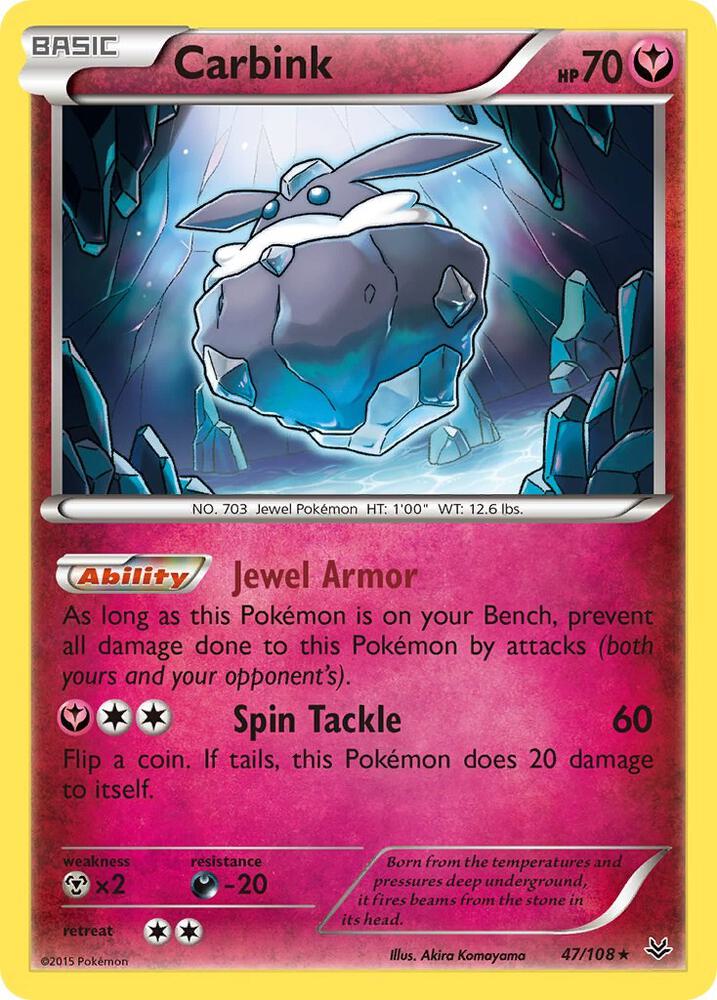 Carbink 47/108 (XY - Roaring Skies)  | Good Games Adelaide SA