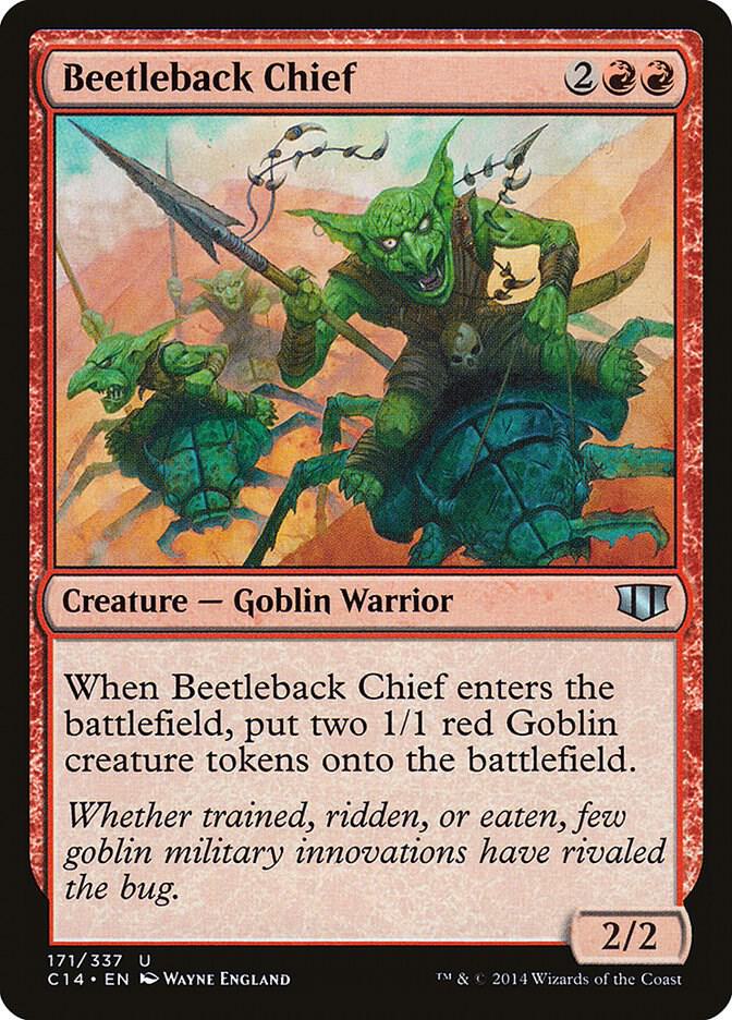 Beetleback Chief 171 (Commander 2014)  | Good Games Adelaide SA