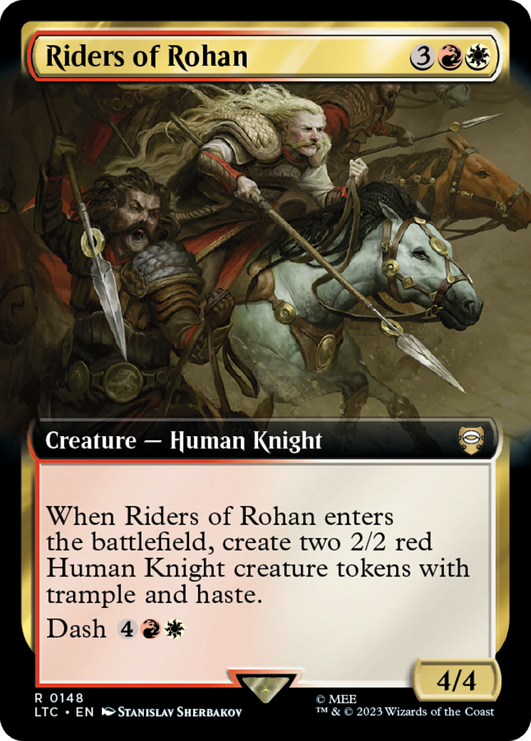 Riders of Rohan (Extended Art) [The Lord of the Rings: Tales of Middle-Earth Commander] | Good Games Adelaide SA