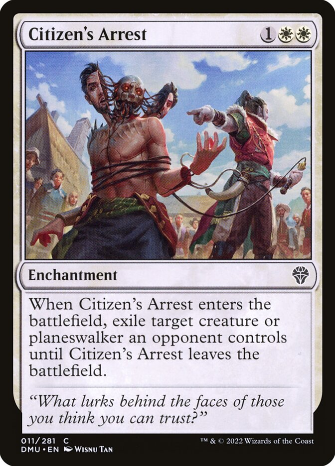 Citizen's Arrest 11 (Dominaria United)  - Foil | Good Games Adelaide SA