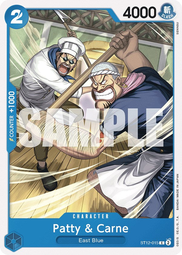 Patty & Carne [Starter Deck: Zoro and Sanji] | Good Games Adelaide SA