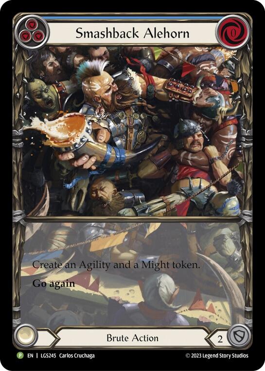 Smashback Alehorn [LGS245] (Promo)  Rainbow Foil | Good Games Adelaide SA