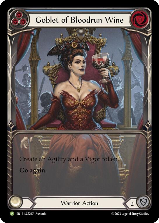 Goblet of Bloodrun Wine [LGS247] (Promo)  Rainbow Foil | Good Games Adelaide SA