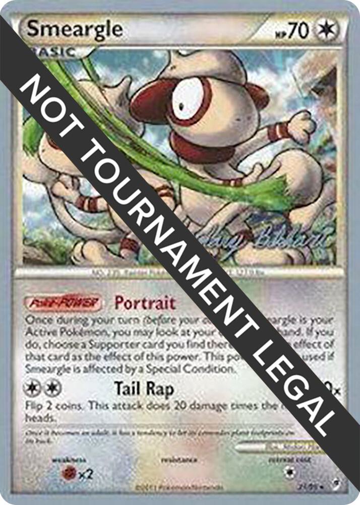 Smeargle 2012 Zachary Bokhari 21/95 (World Championship Decks)  | Good Games Adelaide SA