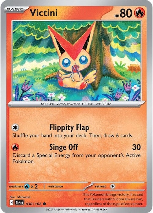 Victini (030/162) [Scarlet & Violet: Temporal Forces] | Good Games Adelaide SA