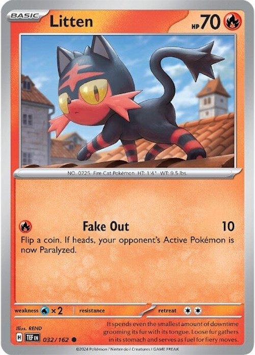 Litten (032/162) [Scarlet & Violet: Temporal Forces] | Good Games Adelaide SA