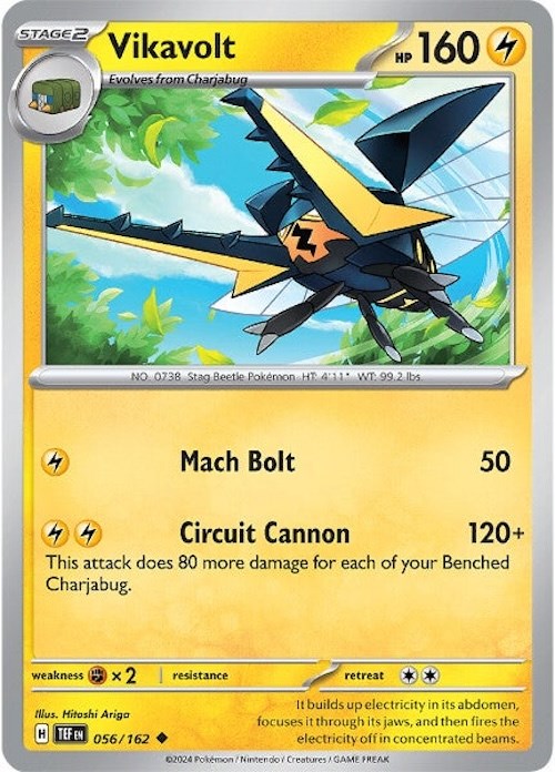 Vikavolt (056/162) [Scarlet & Violet: Temporal Forces] | Good Games Adelaide SA