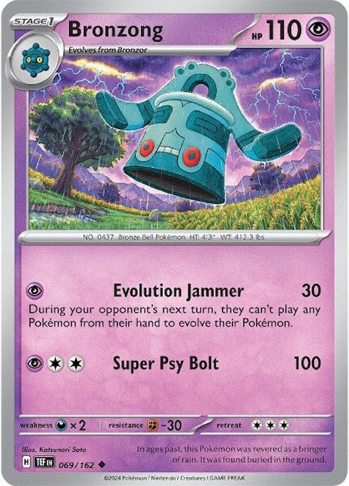 Bronzong (069/162) [Scarlet & Violet: Temporal Forces] | Good Games Adelaide SA