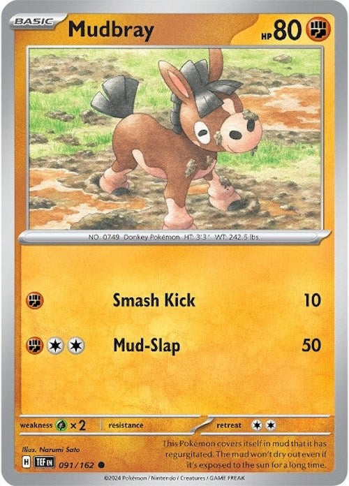 Mudbray (091/162) [Scarlet & Violet: Temporal Forces] | Good Games Adelaide SA