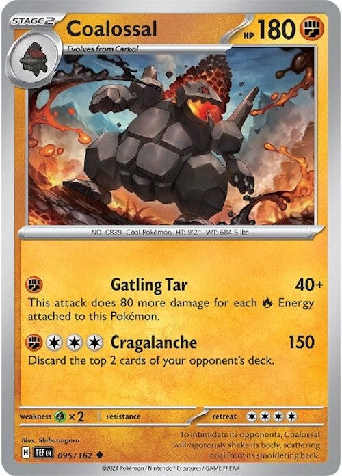 Coalossal (095/162) [Scarlet & Violet: Temporal Forces] | Good Games Adelaide SA