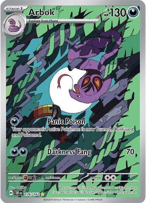 Arbok (176/162) [Scarlet & Violet: Temporal Forces] | Good Games Adelaide SA