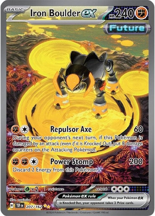 Iron Boulder ex (207/162) [Scarlet & Violet: Temporal Forces] | Good Games Adelaide SA