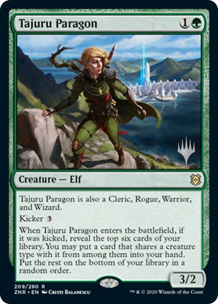 Tajuru Paragon 209 (Promo Pack: Zendikar Rising)  | Good Games Adelaide SA