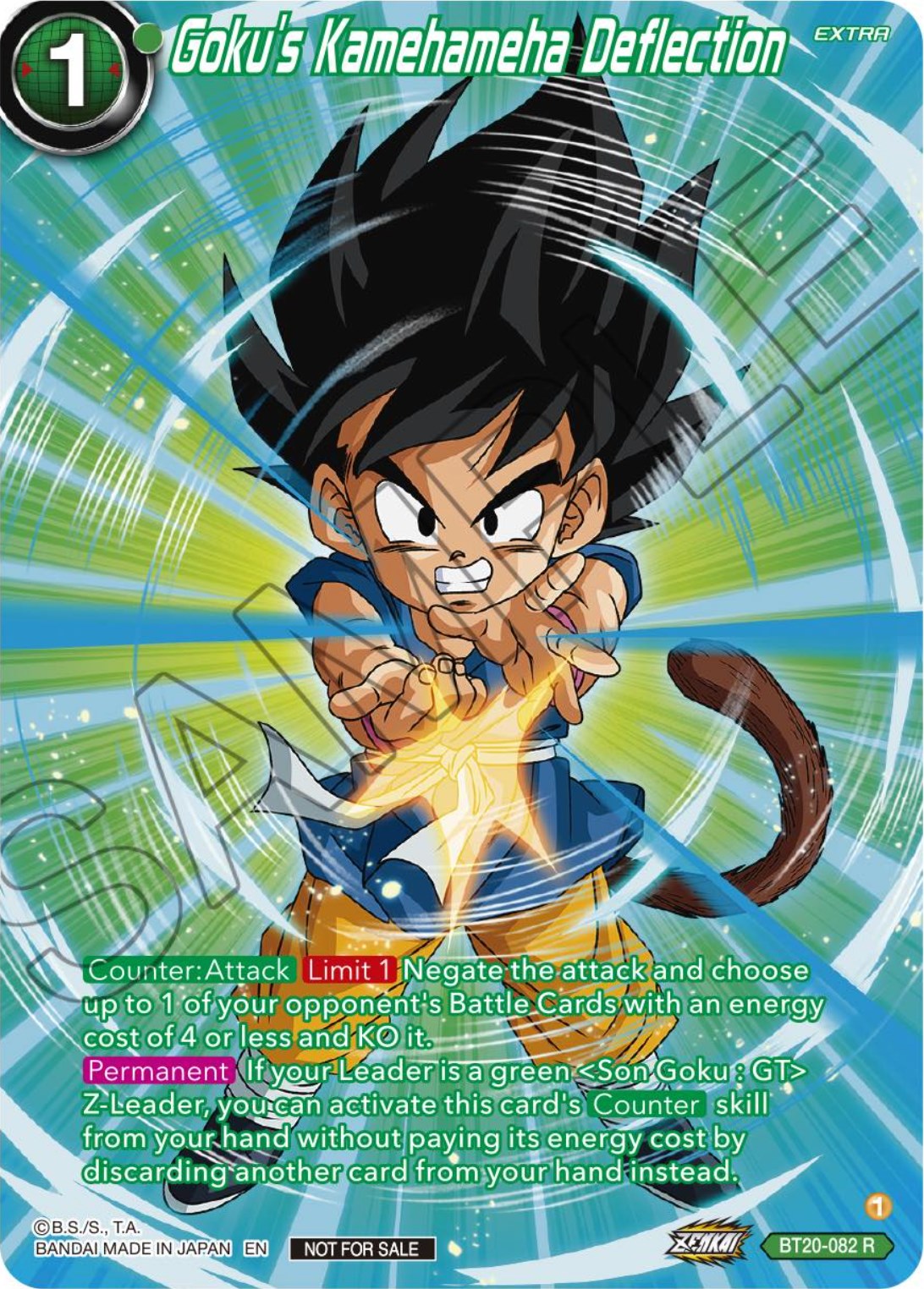 Goku's Kamehameha Deflection (Premium Alt-Art Card Set 2024 Vol.1) (BT20-082) [Promotion Cards] | Good Games Adelaide SA