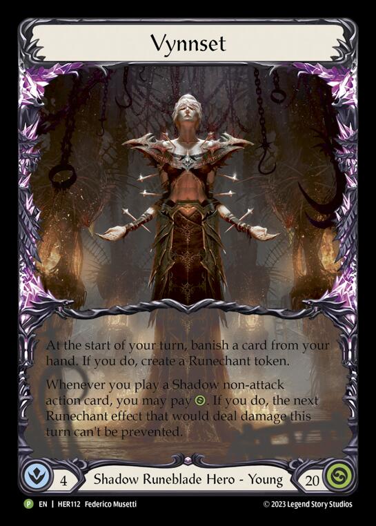 Vynnset [HER112] (Promo)  Rainbow Foil | Good Games Adelaide SA