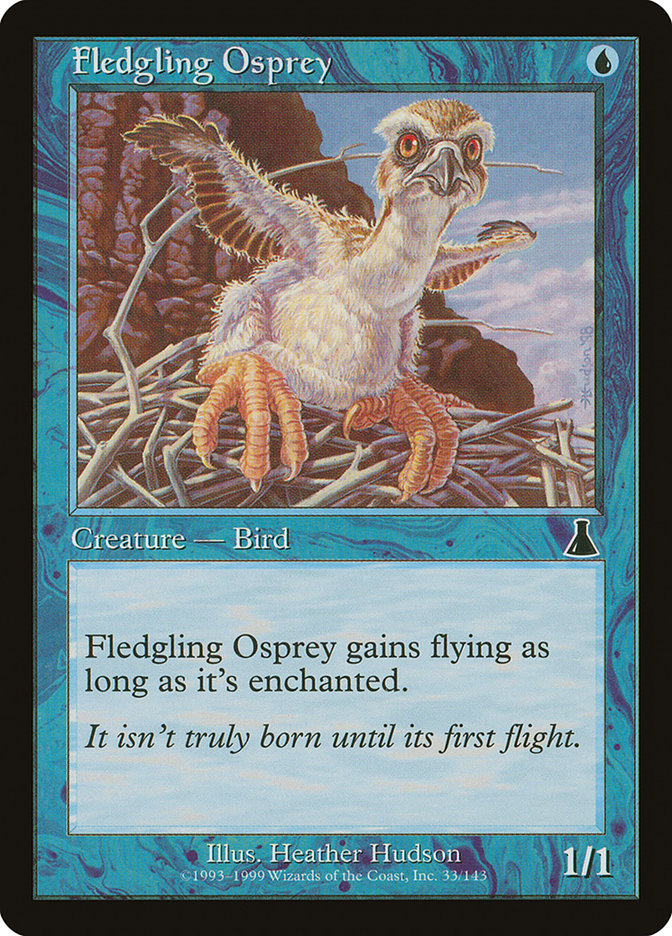 Fledgling Osprey 33 (Urza's Destiny)  - Foil | Good Games Adelaide SA