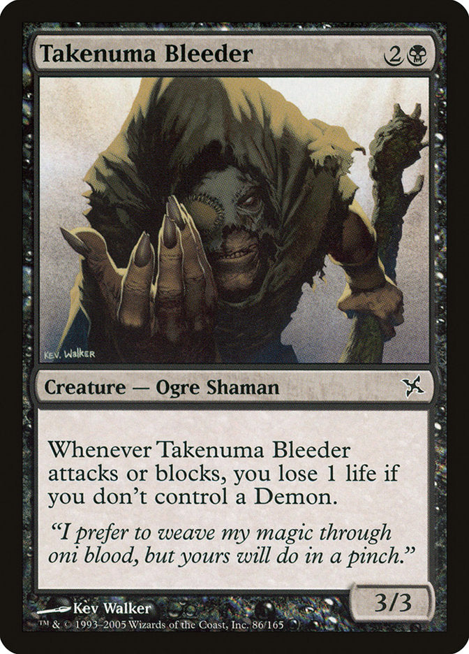 Takenuma Bleeder 86 (Betrayers of Kamigawa)  - Foil | Good Games Adelaide SA