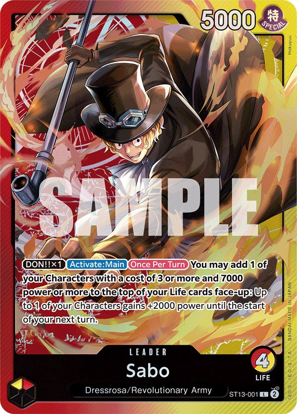 Sabo [Ultra Deck: The Three Brothers] | Good Games Adelaide SA