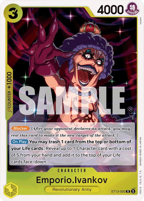 Emporio.Ivankov [Ultra Deck: The Three Brothers] | Good Games Adelaide SA