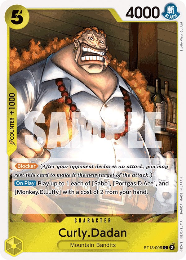 Curly.Dadan [Ultra Deck: The Three Brothers] | Good Games Adelaide SA