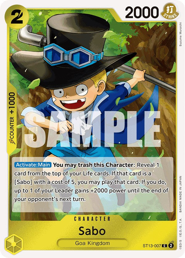 Sabo [Ultra Deck: The Three Brothers] | Good Games Adelaide SA