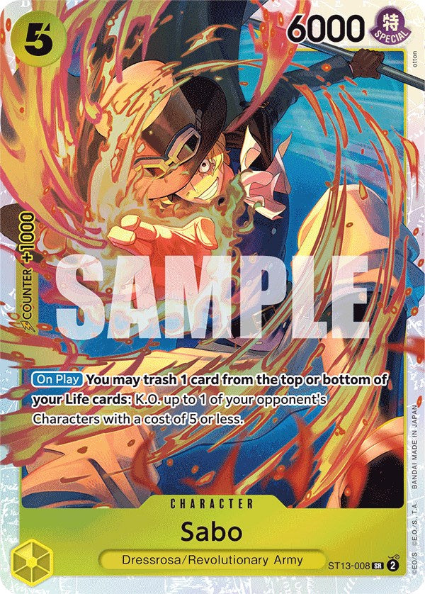 Sabo [Ultra Deck: The Three Brothers] | Good Games Adelaide SA