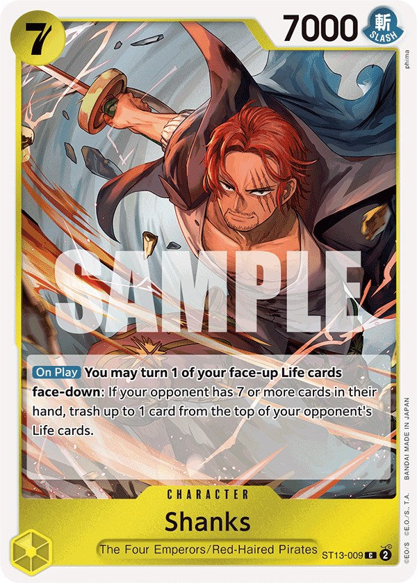 Shanks [Ultra Deck: The Three Brothers] | Good Games Adelaide SA