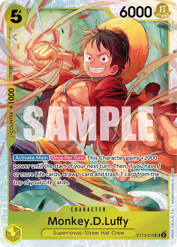 Monkey.D.Luffy [Ultra Deck: The Three Brothers] | Good Games Adelaide SA