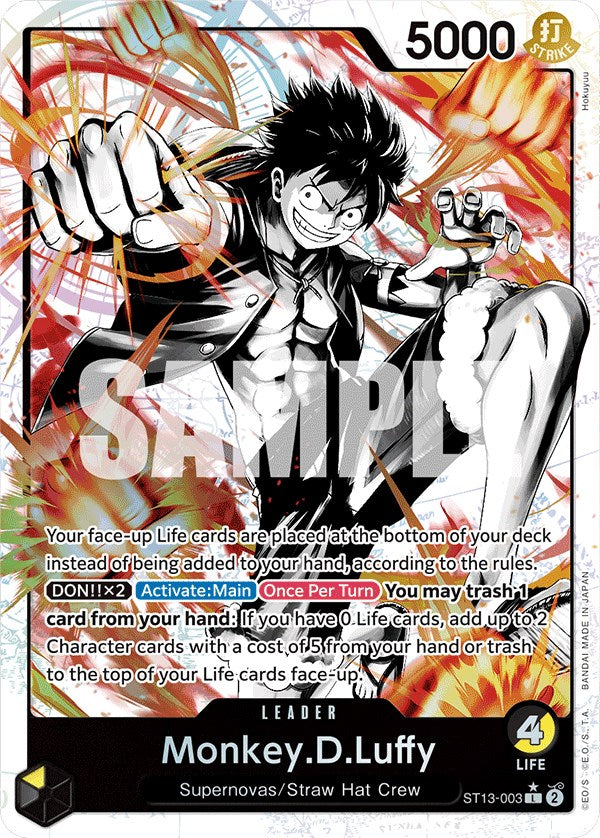 Monkey.D.Luffy (Parallel) [Ultra Deck: The Three Brothers] | Good Games Adelaide SA