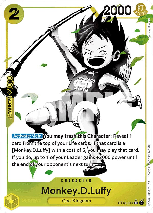 Monkey.D.Luffy (Parallel) [Ultra Deck: The Three Brothers] | Good Games Adelaide SA