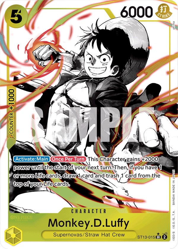 Monkey.D.Luffy (Parallel) [Ultra Deck: The Three Brothers] | Good Games Adelaide SA