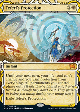 Teferi's Protection (Etched Foil) [Strixhaven Mystical Archive] | Good Games Adelaide SA