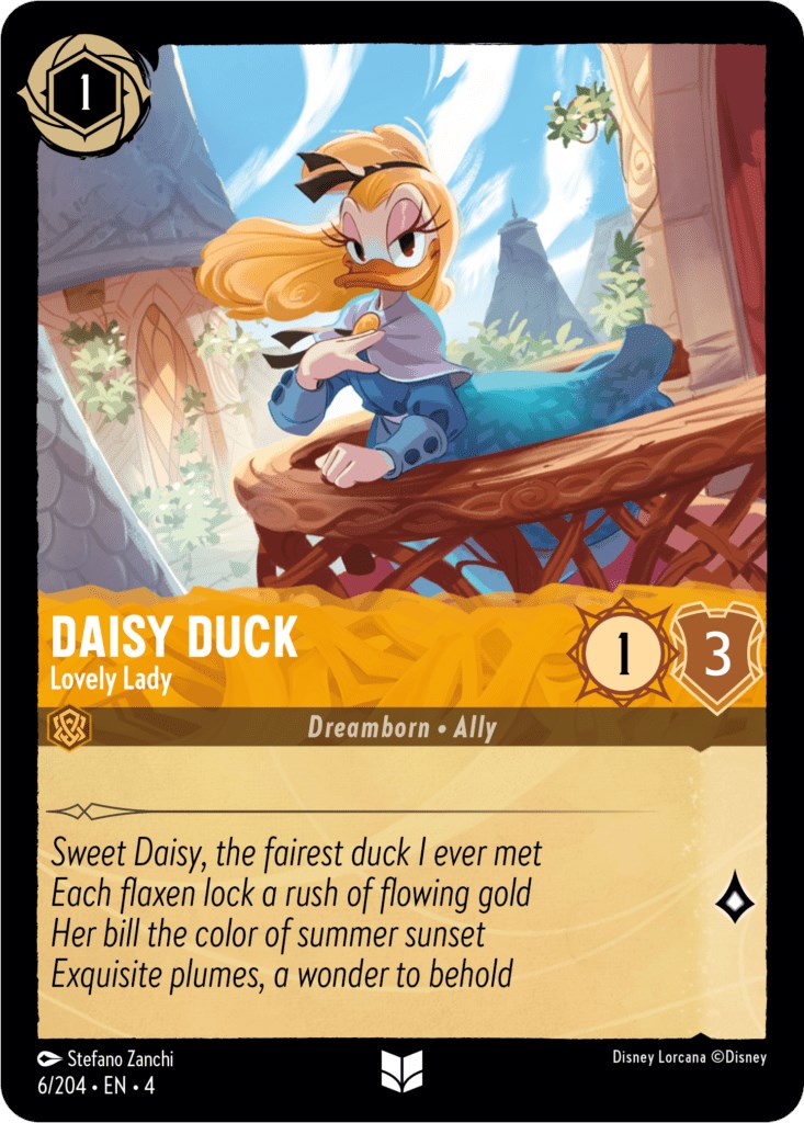 Daisy Duck - Lovely Lady (6/204) [Ursula's Return] | Good Games Adelaide SA