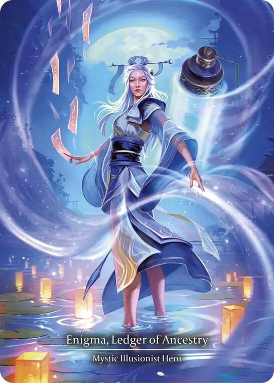 Enigma, Ledger of Ancestry (Marvel) [MST025] (Part the Mistveil)  Cold Foil | Good Games Adelaide SA