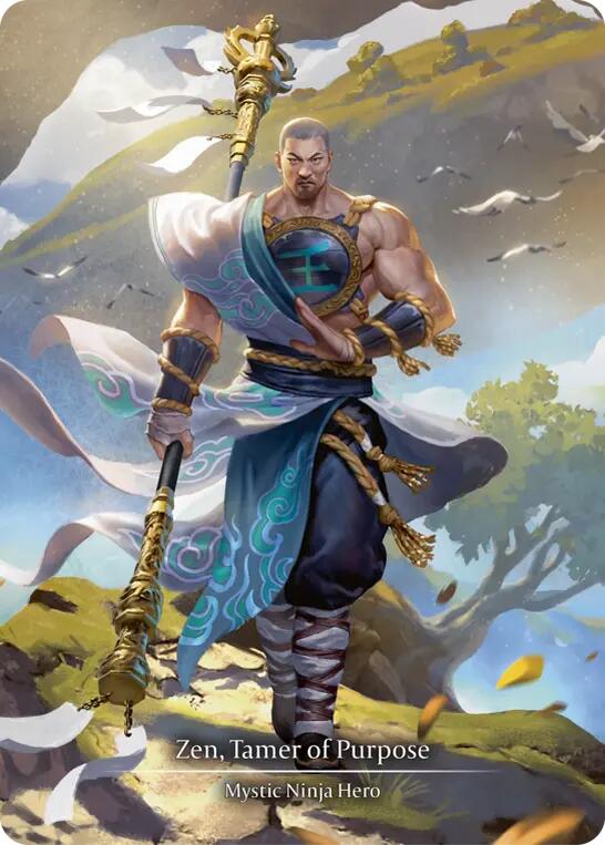 Zen, Tamer of Purpose (Marvel) [MST046] (Part the Mistveil)  Cold Foil | Good Games Adelaide SA