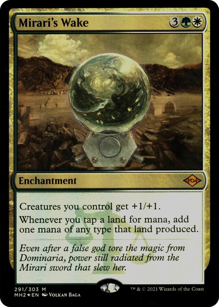 Miraris Wake Foil Etched 291 (Modern Horizons 2)  - Foil | Good Games Adelaide SA