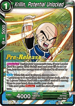 Krillin, Potential Unlocked (Rise of the Unison Warrior) [BT10-070] | Good Games Adelaide SA