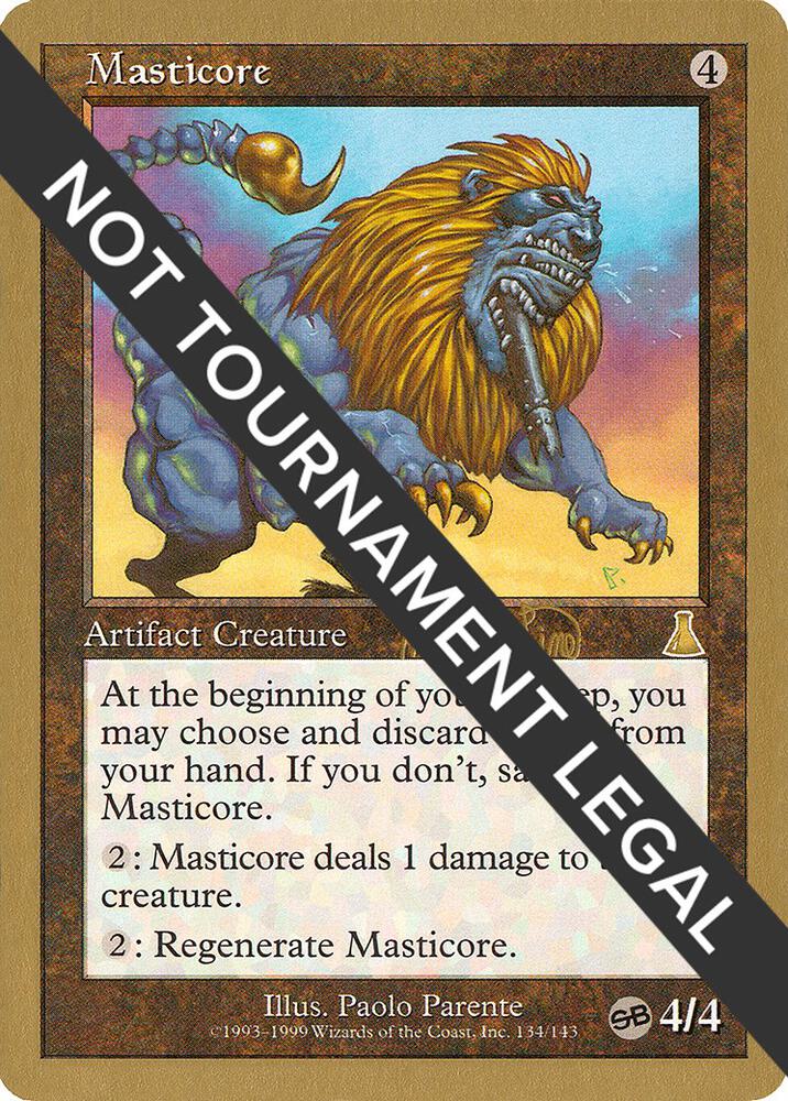 Masticore 1999 Mark Le Pine UDS SB mlp134sb/111 (World Championship Decks)  | Good Games Adelaide SA