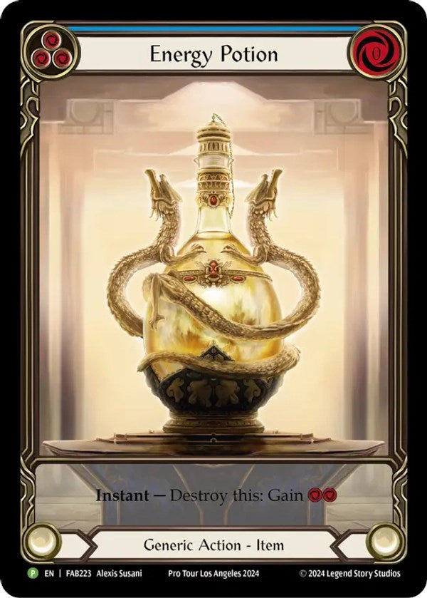 Energy Potion [FAB223] (Promo)  Cold Foil | Good Games Adelaide SA
