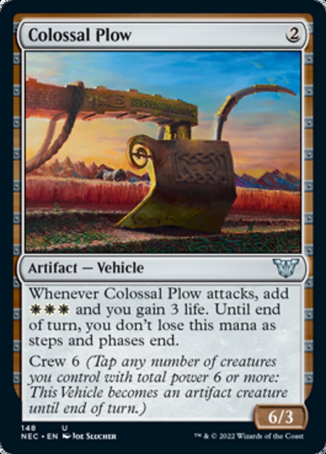 Colossal Plow [Kamigawa: Neon Dynasty Commander] | Good Games Adelaide SA