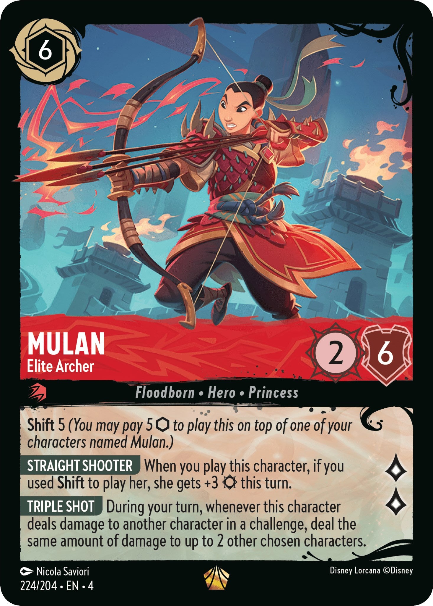 Mulan - Elite Archer (224/204) (244/204) [Ursula's Return] | Good Games Adelaide SA