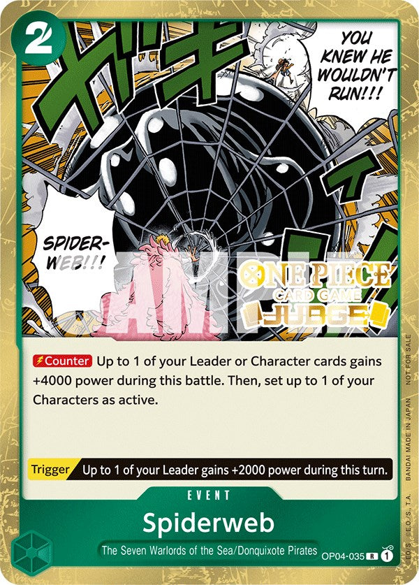 Spiderweb (Judge Pack Vol. 3) [One Piece Promotion Cards] | Good Games Adelaide SA