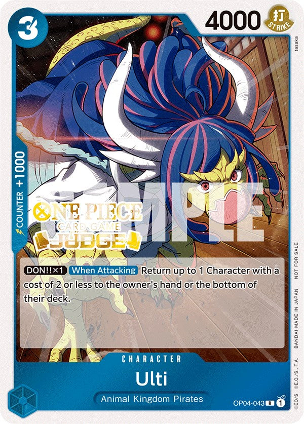 Ulti (Judge Pack Vol. 3) [One Piece Promotion Cards] | Good Games Adelaide SA