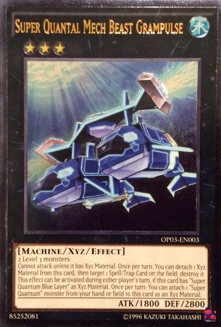 Super Quantal Mech Beast Grampulse [OP03-EN003] Ultimate Rare | Good Games Adelaide SA